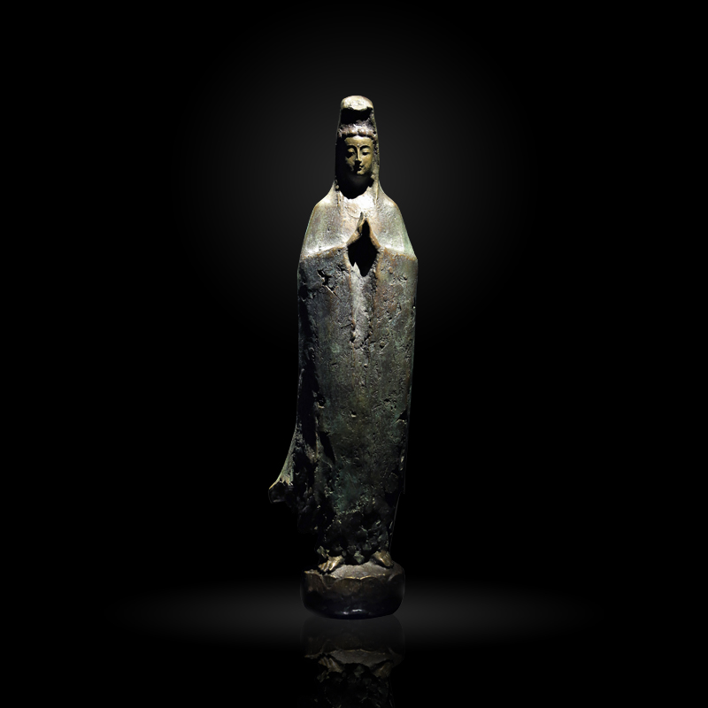 陳紹寬的佛像藝術品，觀音。
